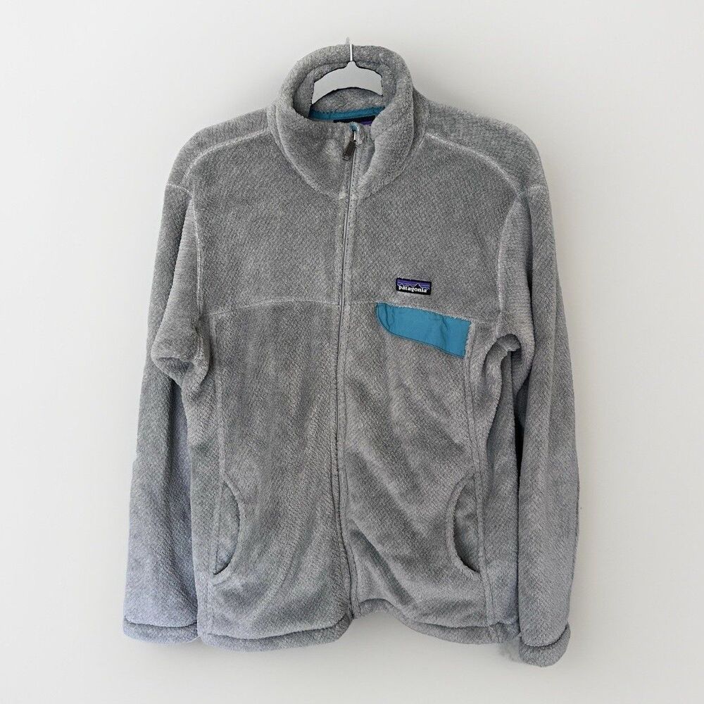 Patagonia Re Tool Full Zip Jacket Gray Xl Polartec Thermal Pro ￼